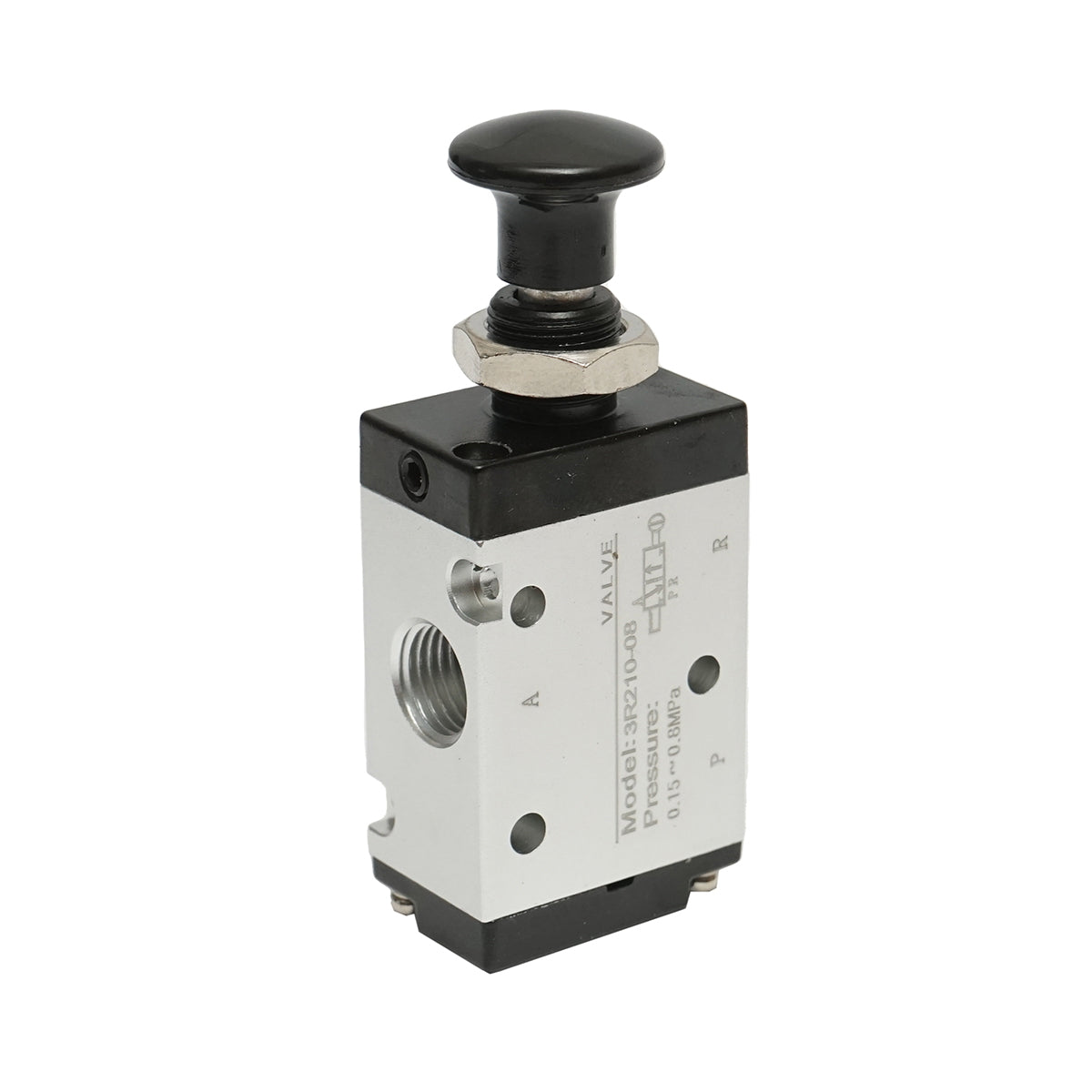 Pneumatic solenoid valve 1 circuit 1/4 with handle